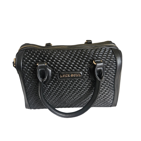 Vegan Leather Satchel - Picture 2 of 6